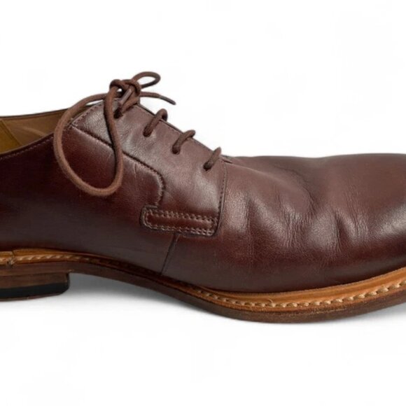 Bostonian Brown Leather Lace Up Oxford Dress Shoes 16501 Men's 12 M - Picture 3 of 9